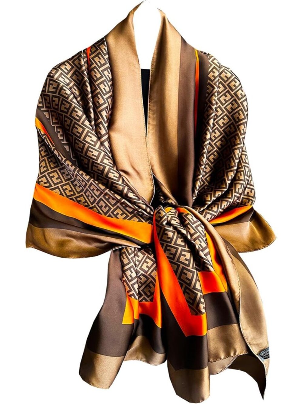 Dress Scarves Shawl Wraps Long Silky Scarf for Women Dressy Fashion Lightweight